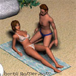 Really Hot Sand  / Действительно Горячий Песок (sharks-lagoon онлайн)