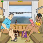 Train Fellow / Ухажёр в поезде (онлайн игра)