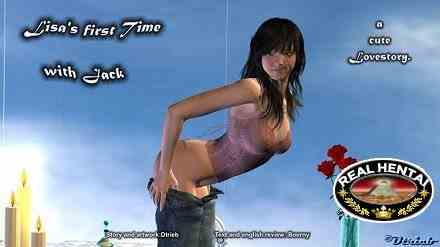 Black Van + Lisa's First Time With Jack [eng] Uncen