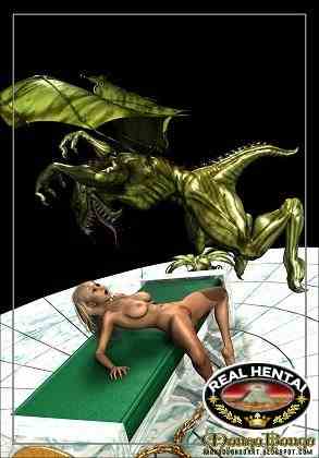 Blonde LizardBeast [eng] Uncen