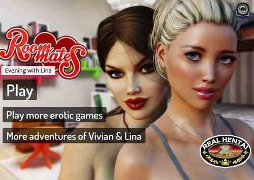 Roommates: Evening with Lina (эротическая онлайн игра)