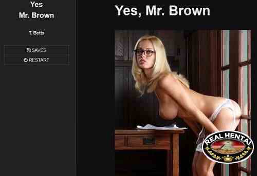 Yes Mr. Brown (эротическая онлайн игра)