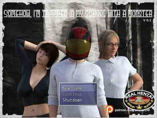 Somehow, I'm Trapped in My School With a Monster - Version 0.1