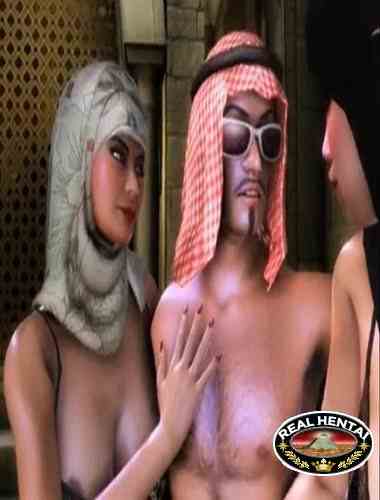 Груповуха с мусульманскими шлюхами