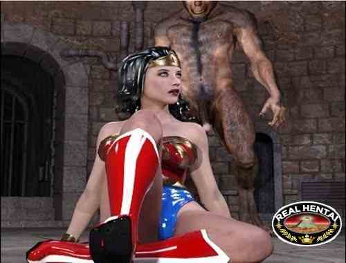 Супер - девушка трахнутая оборотнем.