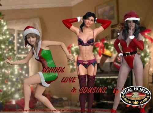 School, Love and Friends [School, Love and Cousins] [ v.1.8  ] (2018/PC/RUS/ENG)