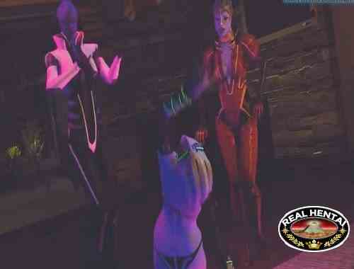 Asari home invasion (Mass Effect)