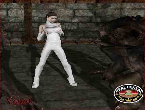 Princess Padme and the Rancors