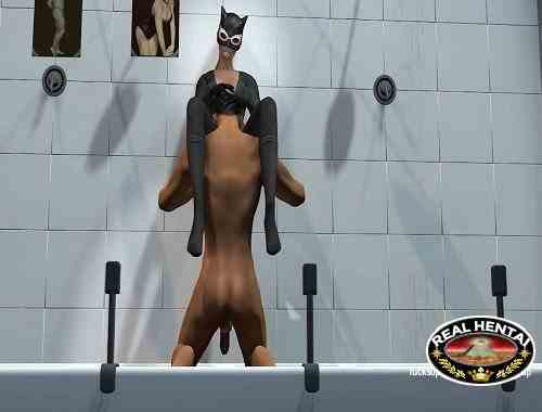 Robin and Cat woman - Meow