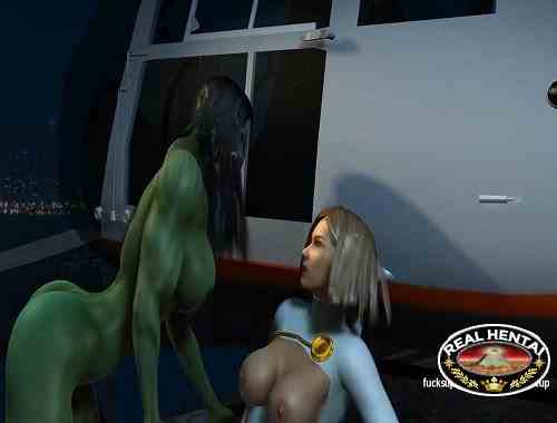 She Hulk and Power Girl