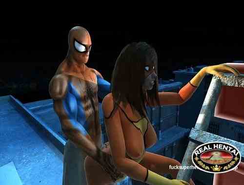Spiderman and Spiderwoman
