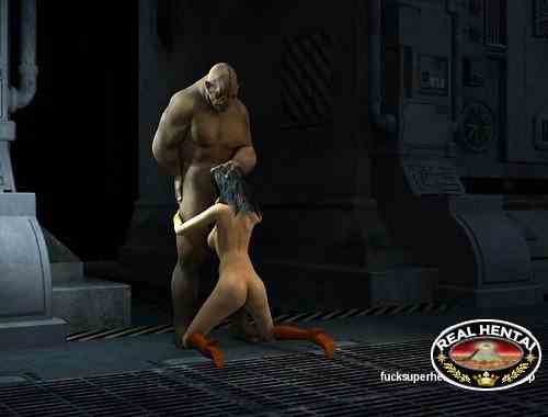 Wonderwoman Fucks Huge Troll Dick