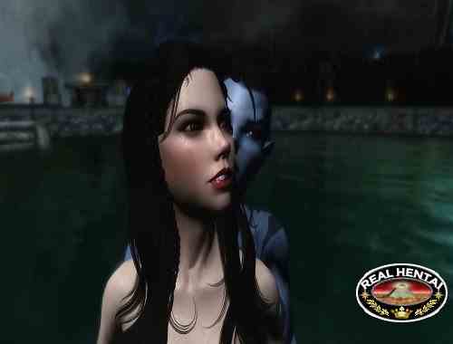 Serana with a Dark Elf Rogue