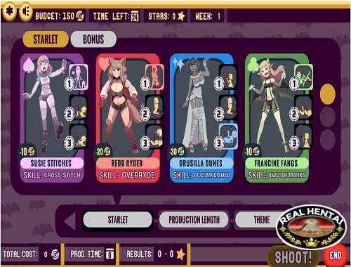 Spooky Starlets [Ver.0.0.9] (2019/PC/ENG)