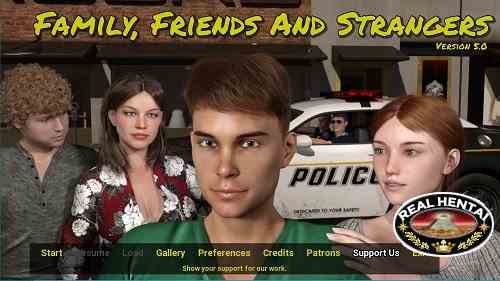 Family, Friends and Strangers [v.2022.12] [2019/PC/ENG/RUS] Uncen