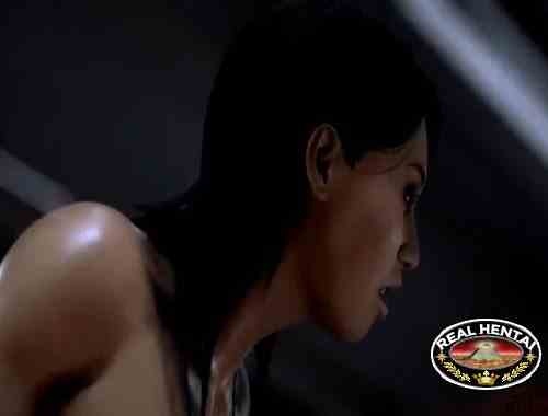 Commander Shepard and Ashley Williams