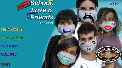 Medschool, Love and Friends [v.0.6] [2020/PC/ENG/RUS] Uncen