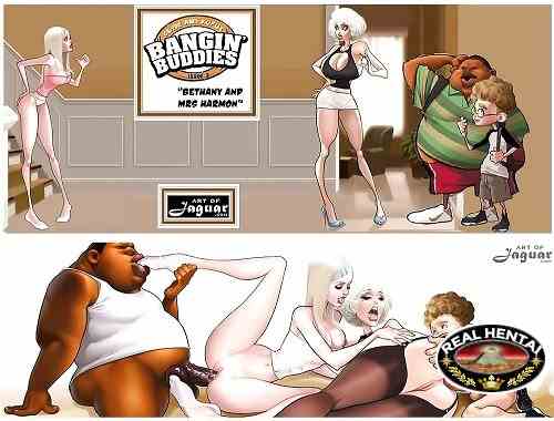 Clyde and Rufus Bangin buddies Bethany and mrs Harmon