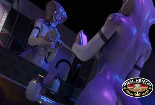 Scene in the club toilet