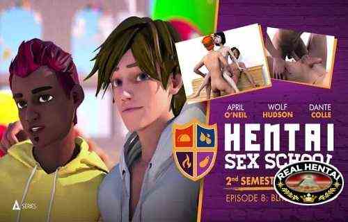 Hentai Sex School 2nd. Semester. Episode 8. Blitz's. Break