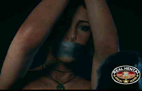 Lara Croft is tied up again and fucked hard