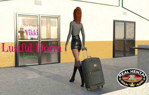 Vikki in Lustful Dorm 1