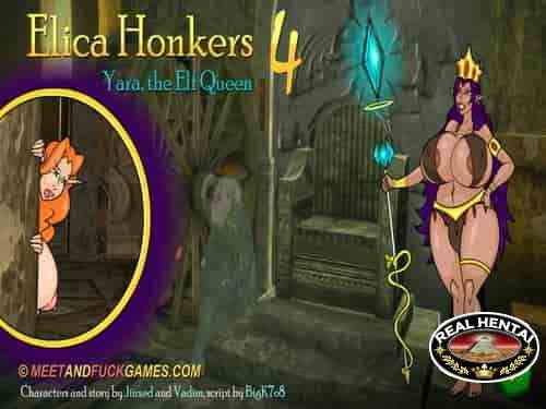 Elica Honkers 4 : Yara, the Elf Queen (meet and fuck)