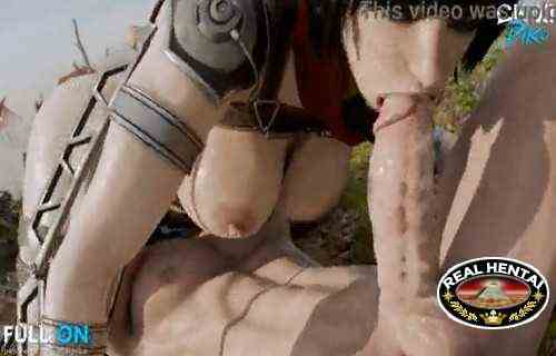 Mikasa sucks cock hard until all the milk flows out