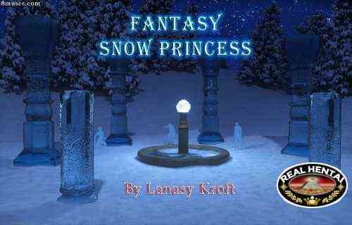 Fantasy snow princess