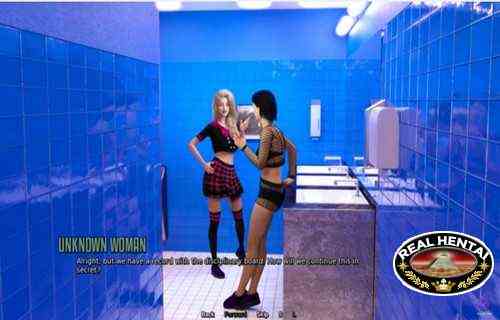 В общественном туалете