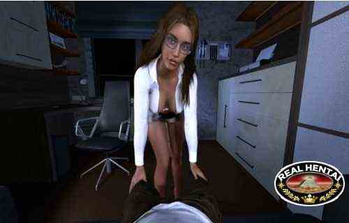 Горячий секс с секретаршей