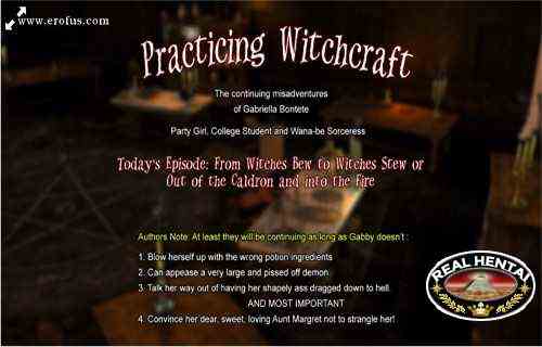 Witchcraft Practice 1