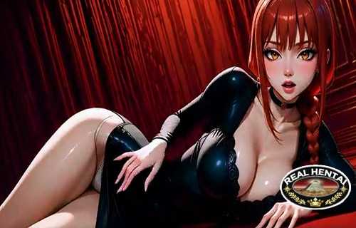 Makima from the anime "Chainsaw Man"